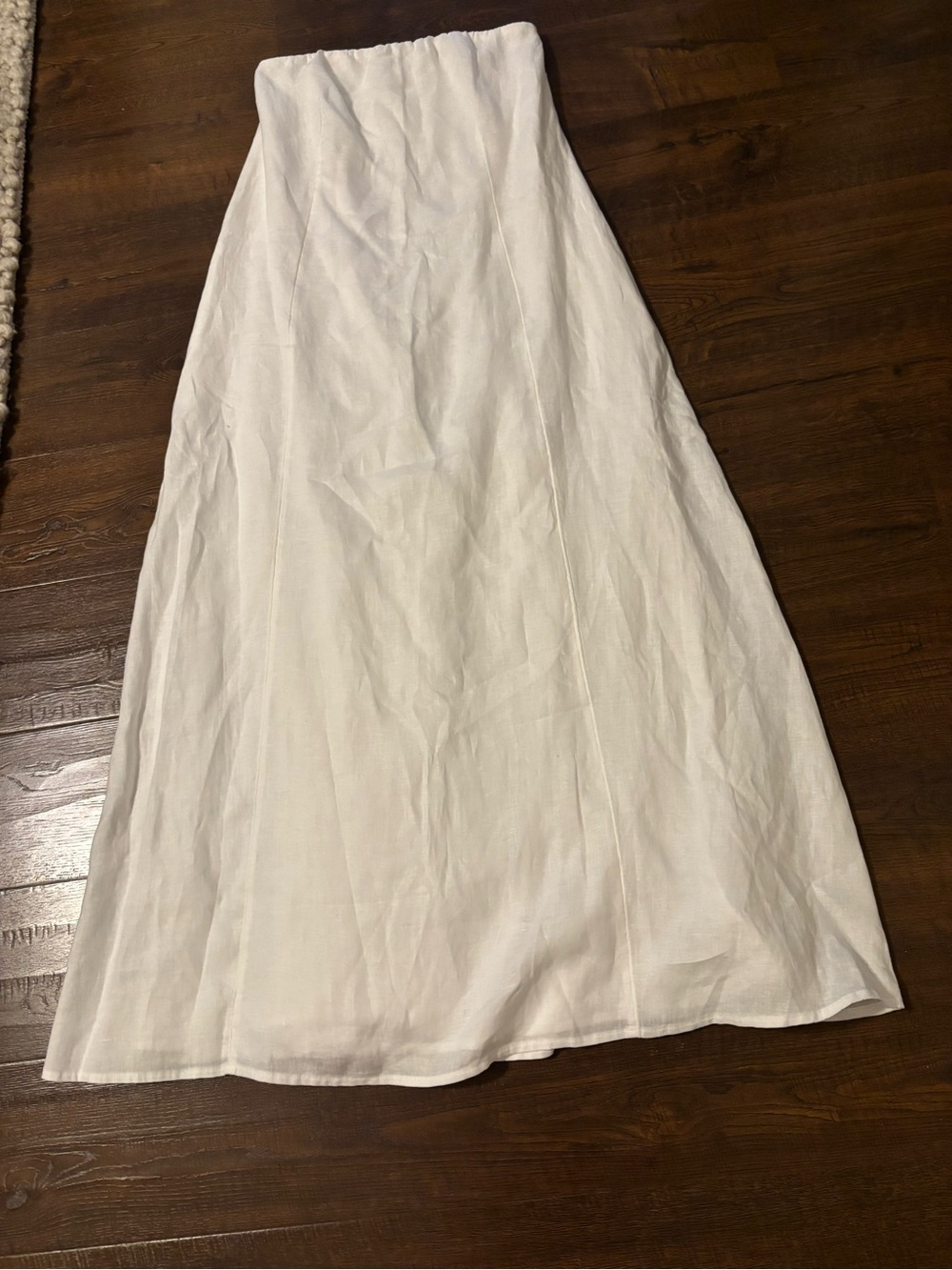 Quince 100% European Linen Strapless Maxi Dress - Picture 8 of 13